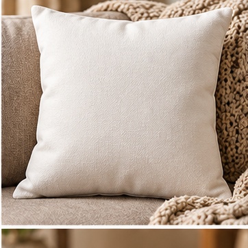 Throw Pillow lifestyle mockup