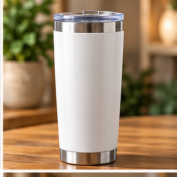 40oz Handle Tumbler lifestyle mockup
